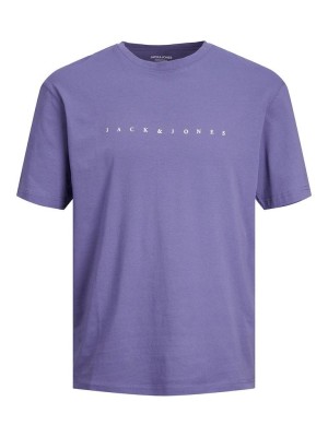 Jack & Jones:JACK&JONES ESSENTIALS JJESTAR JJ TEE SS NOOS Twilight Purple | Freewear JJESTAR JJ TEE SS NOOS - www.freewear.nl - Freewear