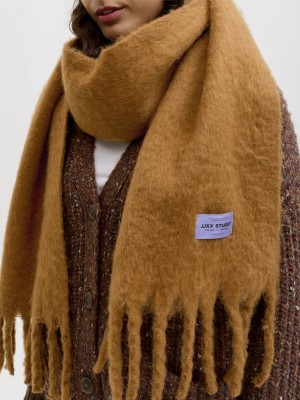 JACK&JONES ORIGINALS JXLESLIE SCARF ACC SN Rubber | Freewear JXLESLIE SCARF ACC SN - www.freewear.nl - Freewear