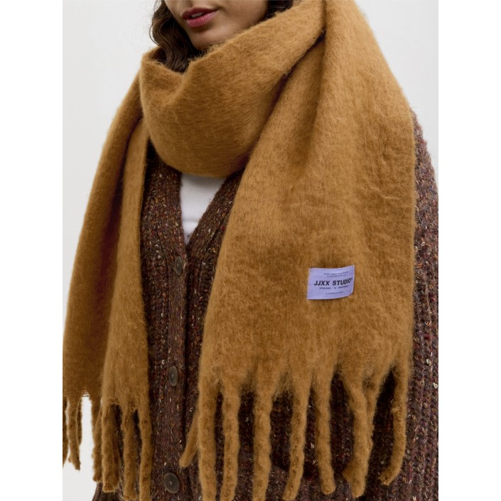 JACK&JONES ORIGINALS JXLESLIE SCARF ACC SN Rubber | Freewear JXLESLIE SCARF ACC SN - www.freewear.nl - Freewear