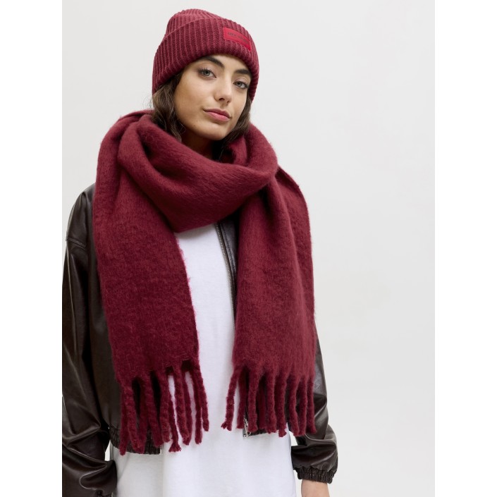 JACK&JONES ORIGINALS JXLESLIE SCARF ACC SN Cabernet | Freewear JXLESLIE SCARF ACC SN - www.freewear.nl - Freewear