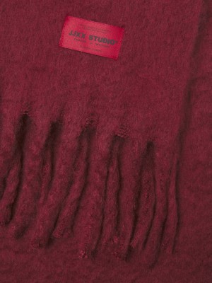 JACK&JONES ORIGINALS JXLESLIE SCARF ACC SN Cabernet | Freewear JXLESLIE SCARF ACC SN - www.freewear.nl - Freewear