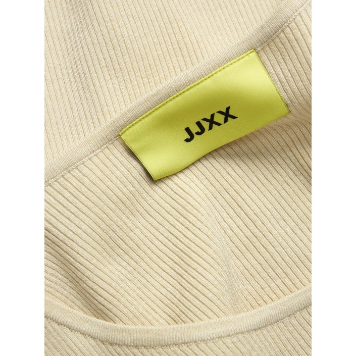 JACK&JONES ORIGINALS JXJUNIPER ASYMMETRIC NECK KNIT Bone White | Freewear JXJUNIPER ASYMMETRIC NECK KNIT - www.freewear.nl - Freewear