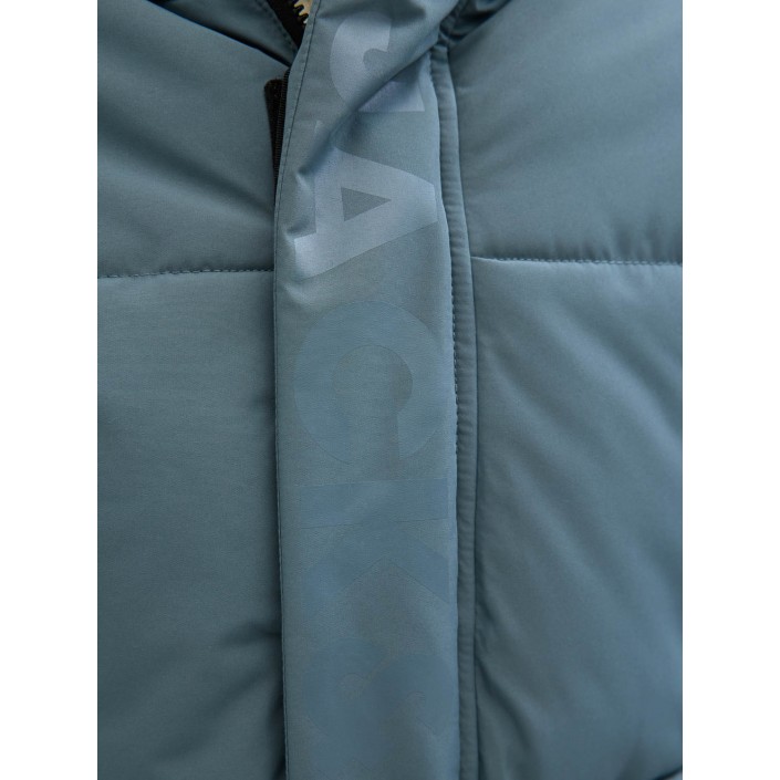 jack en jones boys JCOSPEED PUFFER SN JNR Stormy Weather/TONE IN TONE LOGO | Freewear JCOSPEED PUFFER SN JNR - www.freewear.nl - Freewear