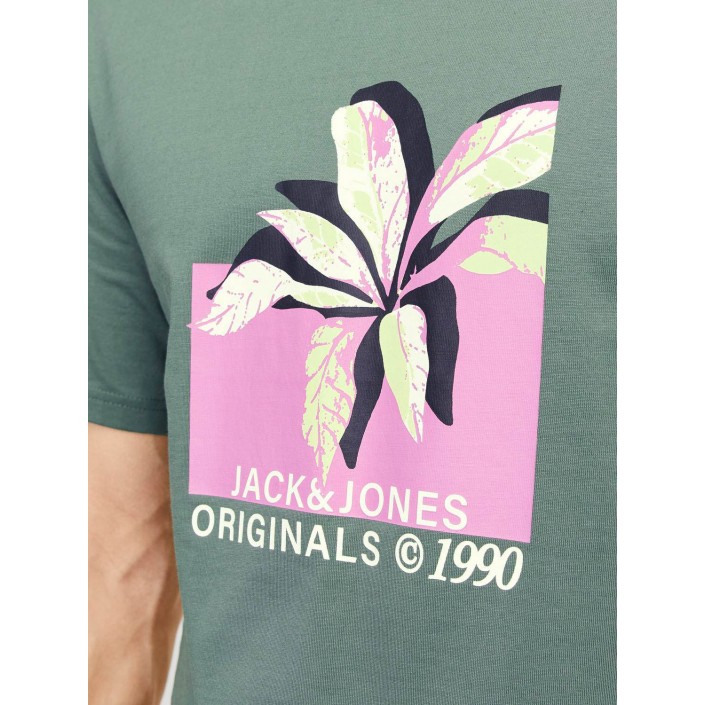 JACK&JONES ORIGINALS JORTAMPA AOP BRANDING TEE SS C.N SN Laurel Wreath | Freewear JORTAMPA AOP BRANDING TEE SS C.N SN - www.freewear.nl - Freewear