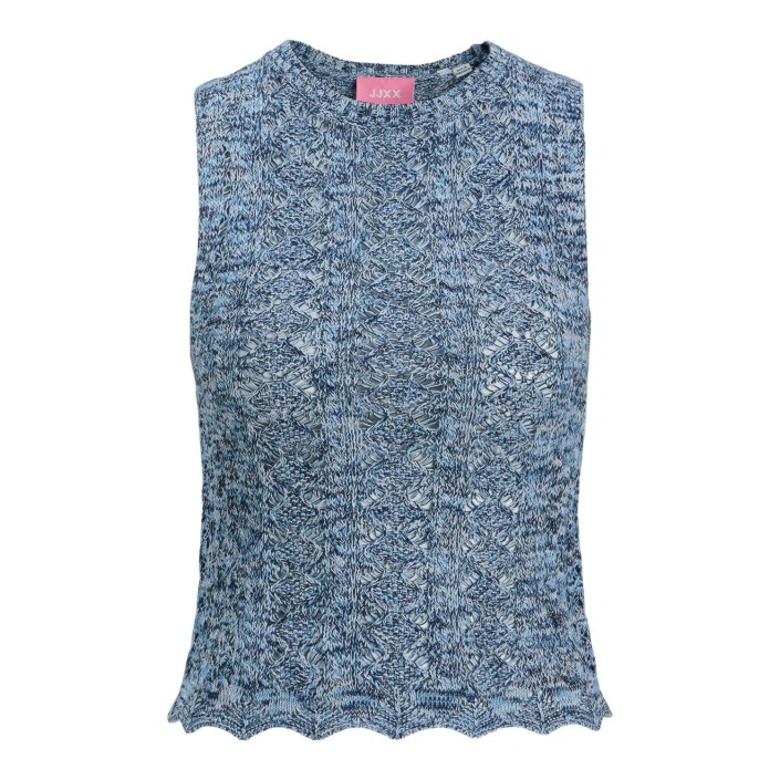 JACK&JONES ORIGINALS JXZURI TOP KNIT Naval Academy | Freewear JXZURI TOP KNIT - www.freewear.nl - Freewear