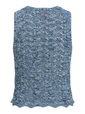 JACK&JONES ORIGINALS JXZURI TOP KNIT Naval Academy | Freewear JXZURI TOP KNIT - www.freewear.nl - Freewear