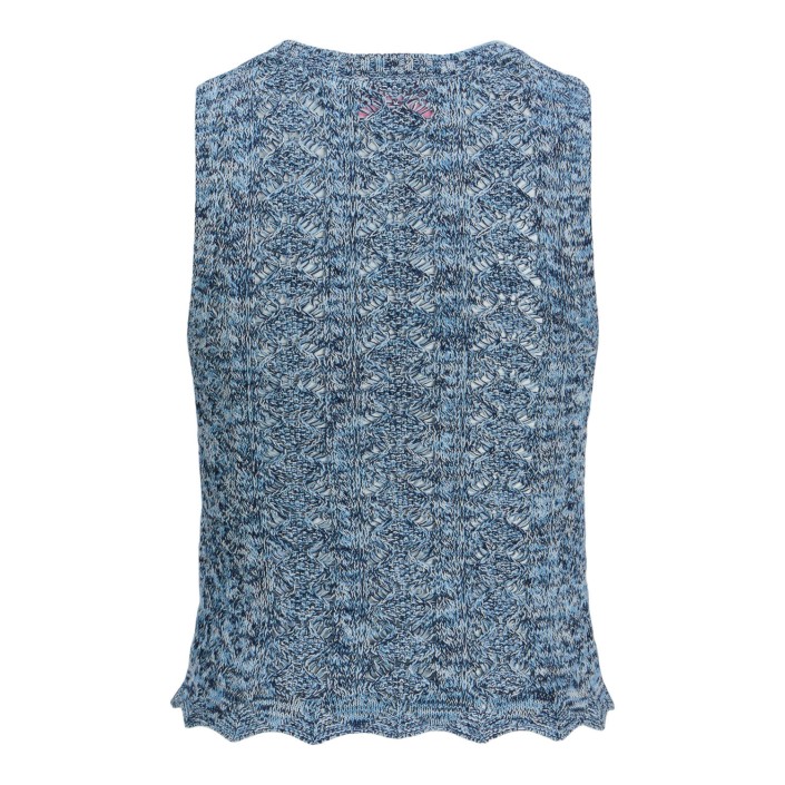JACK&JONES ORIGINALS JXZURI TOP KNIT Naval Academy | Freewear JXZURI TOP KNIT - www.freewear.nl - Freewear