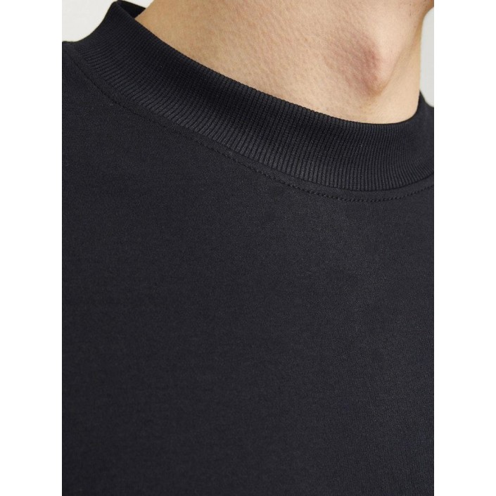 JACK%JONES PREMIUM JPRCCCHAD BRANDING SS CREW NECK TEE: Black | Freewear JPRCCCHAD BRANDING SS CREW NECK TEE: - www.freewear.nl - Freewear