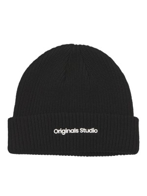 JACK&JONES ORIGINALS JACVESTERBRO BEANIE NOOS Black | Freewear JACVESTERBRO BEANIE NOOS - www.freewear.nl - Freewear