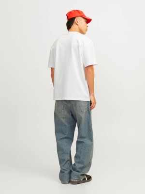 JACK&JONES ORIGINALS JORFREDERIKSBERG TEE SS CREW NECK N: Bright White | Freewear JORFREDERIKSBERG TEE SS CREW NECK N: - www.freewear.nl - Freewear