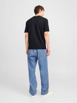 JACK&JONES ORIGINALS JORFREDERIKSBERG TEE SS CREW NECK N: Black | Freewear JORFREDERIKSBERG TEE SS CREW NECK N: - www.freewear.nl - Freewear