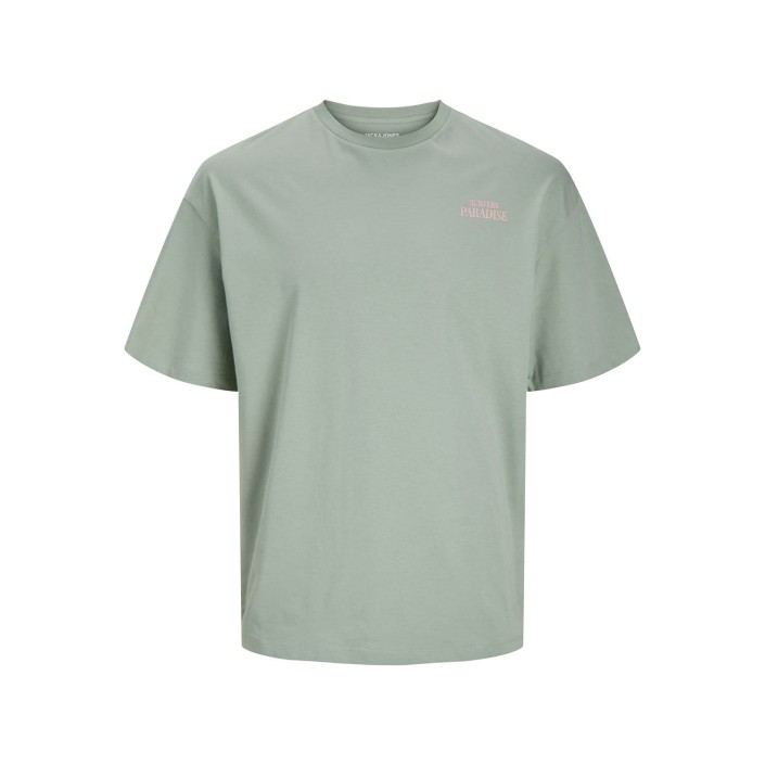 JACK&JONES ORIGINALS JJEAMES TEE SS CREW NECK Iceberg Green | Freewear JJEAMES TEE SS CREW NECK - www.freewear.nl - Freewear