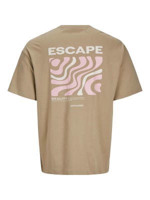 JACK&JONES ORIGINALS JJEAMES TEE SS CREW NECK Coriander | Freewear JJEAMES TEE SS CREW NECK - www.freewear.nl - Freewear