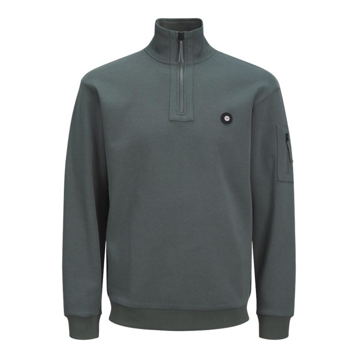 JACK&JONES ORIGINALS JCODONALD HALF ZIP SWEAT SMU Urban Chic | Freewear JCODONALD HALF ZIP SWEAT SMU - www.freewear.nl - Freewear