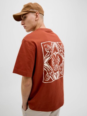 JACK&JONES ORIGINALS JORPAROS EASTER SKETCH TEE SS CREW : Arabian Spice | Freewear JORPAROS EASTER SKETCH TEE SS CREW : - www.freewear.nl - Freewear