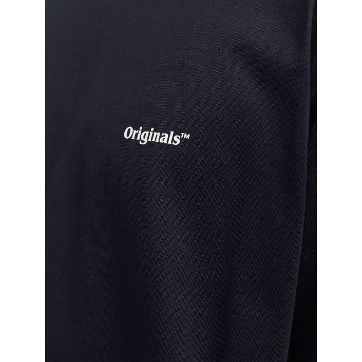 JACK&JONES ORIGINALS JORPAROS EASTER SKETCH TEE SS CREW : Black/BANDANA | Freewear JORPAROS EASTER SKETCH TEE SS CREW : - www.freewear.nl - Freewear
