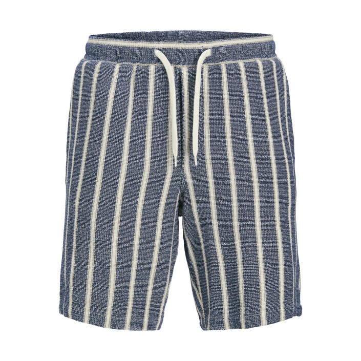 JACK&JONES ORIGINALS JPSTJAIDEN COBA STRIPE JOG SHORT SR: Ocean Cavern | Freewear JPSTJAIDEN COBA STRIPE JOG SHORT SR: - www.freewear.nl - Freewear
