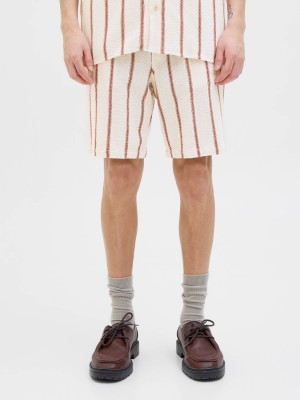JACK&JONES ORIGINALS JPSTJAIDEN COBA STRIPE JOG SHORT SR: Arabian Spice | Freewear JPSTJAIDEN COBA STRIPE JOG SHORT SR: - www.freewear.nl - Freewear