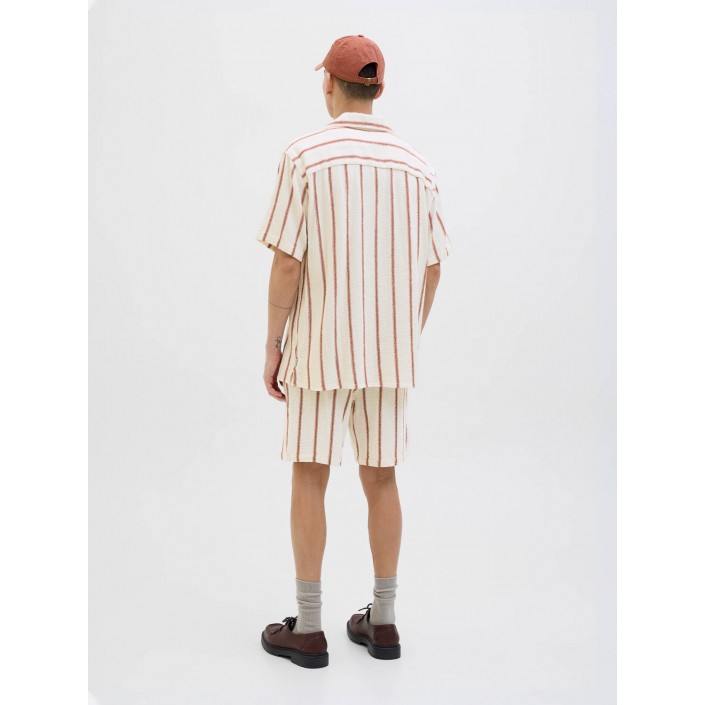 JACK&JONES ORIGINALS JPSTJAIDEN COBA STRIPE JOG SHORT SR: Arabian Spice | Freewear JPSTJAIDEN COBA STRIPE JOG SHORT SR: - www.freewear.nl - Freewear