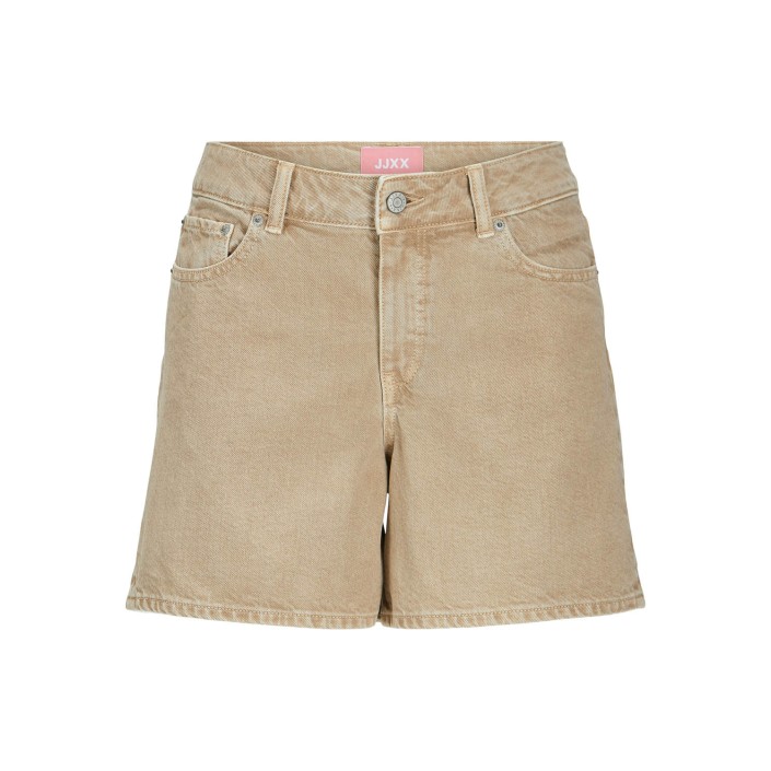 JACK&JONES ORIGINALS JXLAURA SHORT MW COLOR DENIM SHORTS: Desert Dust | Freewear JXLAURA SHORT MW COLOR DENIM SHORTS: - www.freewear.nl - Freewear