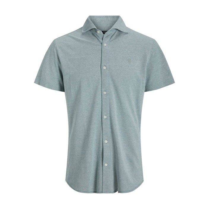 JACK%JONES PREMIUM JPRBLALANCE PIQUE S/S SHIRT SMU Stormy Sea | Freewear JPRBLALANCE PIQUE S/S SHIRT SMU - www.freewear.nl - Freewear