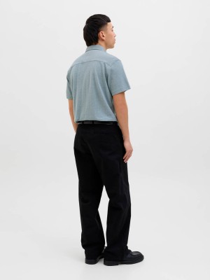 JACK%JONES PREMIUM JPRBLALANCE PIQUE S/S SHIRT SMU Stormy Sea | Freewear JPRBLALANCE PIQUE S/S SHIRT SMU - www.freewear.nl - Freewear