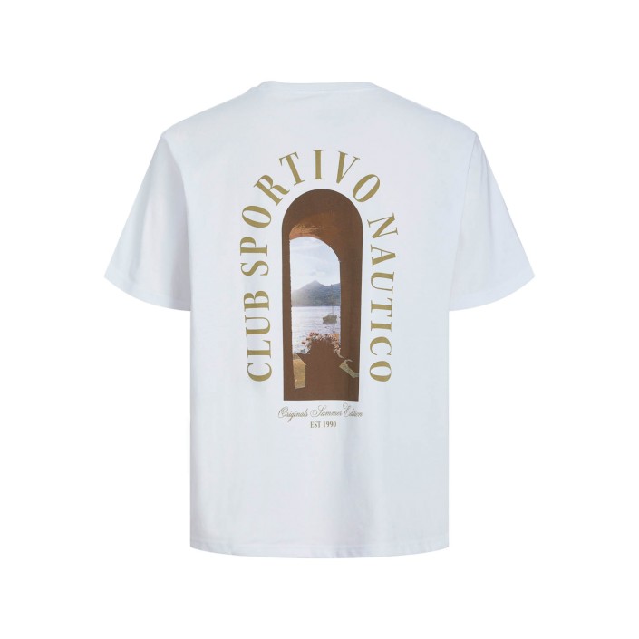 JACK&JONES ORIGINALS JORHYDRA PHOTO TEE SS CREW NECK Bright White | Freewear JORHYDRA PHOTO TEE SS CREW NECK - www.freewear.nl - Freewear
