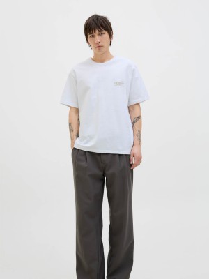 JACK&JONES ORIGINALS JORHYDRA PHOTO TEE SS CREW NECK Bright White | Freewear JORHYDRA PHOTO TEE SS CREW NECK - www.freewear.nl - Freewear