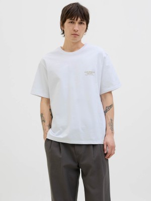 JACK&JONES ORIGINALS JORHYDRA PHOTO TEE SS CREW NECK Bright White | Freewear JORHYDRA PHOTO TEE SS CREW NECK - www.freewear.nl - Freewear