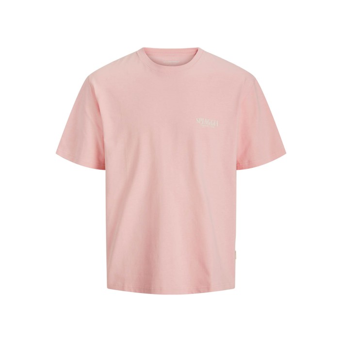 JACK&JONES ORIGINALS JORHYDRA PHOTO TEE SS CREW NECK Tickled Pink | Freewear JORHYDRA PHOTO TEE SS CREW NECK - www.freewear.nl - Freewear