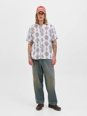 JACK&JONES ORIGINALS JORHYDRA NOTO SHIRT SS LN Skyway | Freewear JORHYDRA NOTO SHIRT SS LN - www.freewear.nl - Freewear