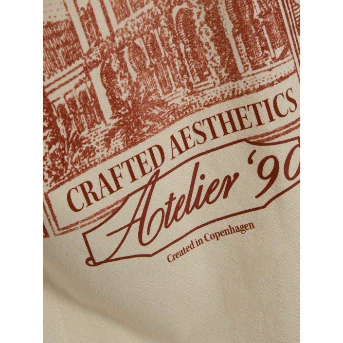 JACK&JONES ORIGINALS JORHYDRA BACK TEE SS CREW NECK SE25 Antique White | Freewear JORHYDRA BACK TEE SS CREW NECK SE25 - www.freewear.nl - Freewear