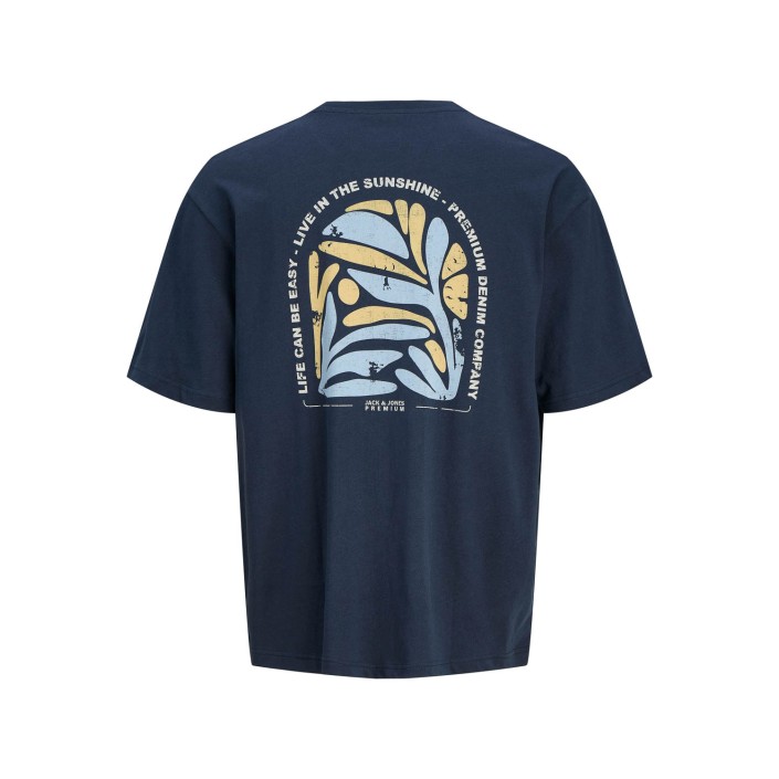 JACK%JONES PREMIUM JPRBLUMAX SS TEE Blue Nights | Freewear JPRBLUMAX SS TEE - www.freewear.nl - Freewear