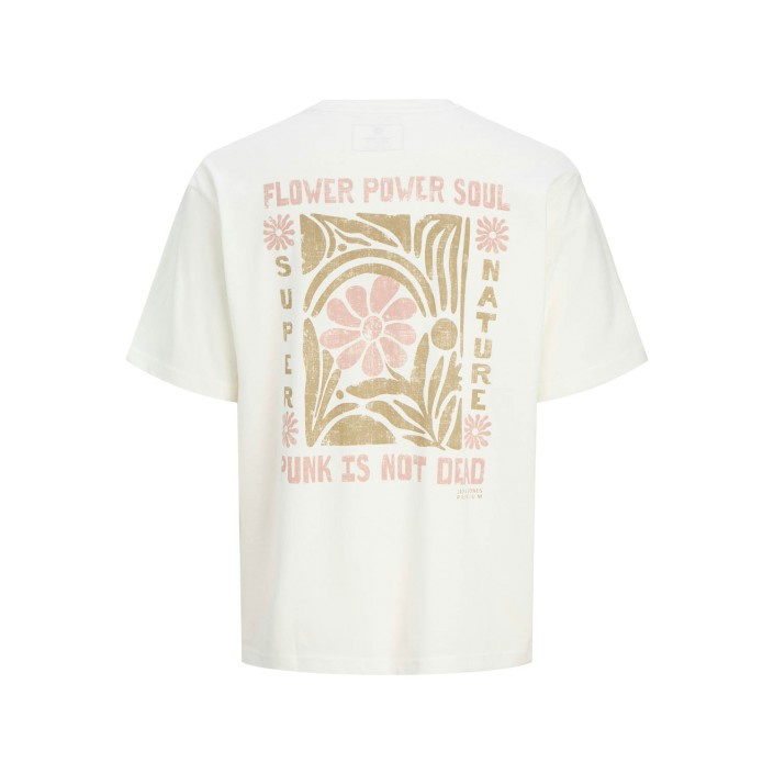 JACK%JONES PREMIUM JPRBLUMAX SS TEE Cloud Dancer | Freewear JPRBLUMAX SS TEE - www.freewear.nl - Freewear