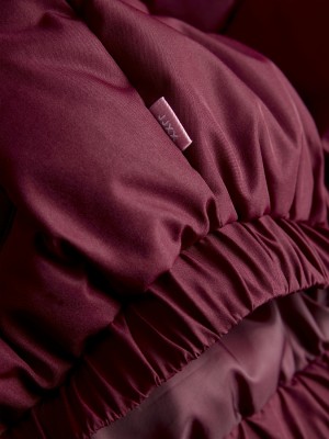 JACK&JONES ORIGINALS JXTRACY PUFFER JACKET OTW LN Cabernet | Freewear JXTRACY PUFFER JACKET OTW LN - www.freewear.nl - Freewear