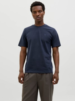 JACK%JONES PREMIUM JPRBLUHUG SS TEE Night Sky | Freewear JPRBLUHUG SS TEE - www.freewear.nl - Freewear