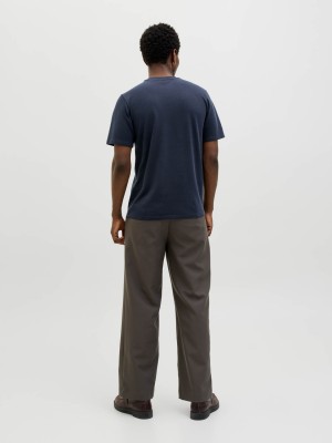 JACK%JONES PREMIUM JPRBLUHUG SS TEE Night Sky | Freewear JPRBLUHUG SS TEE - www.freewear.nl - Freewear