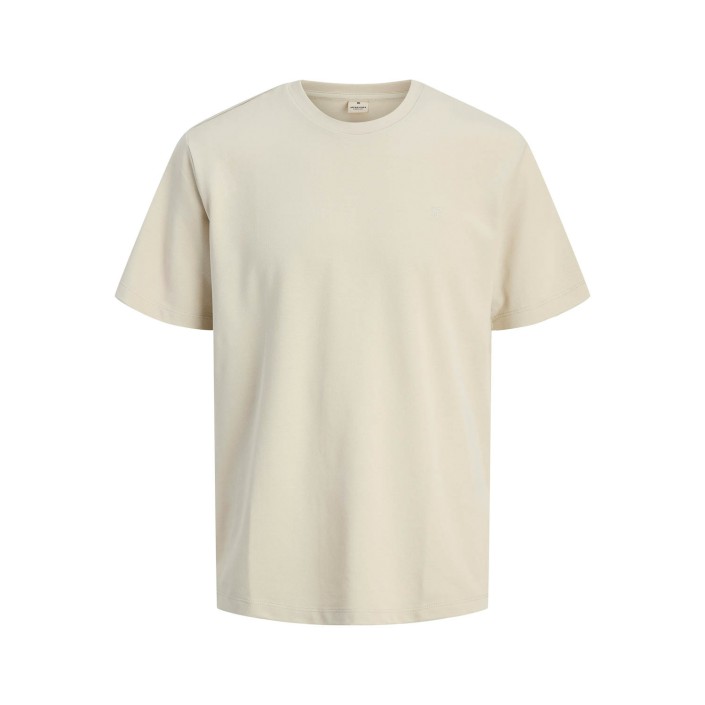 JACK%JONES PREMIUM JPRBLUHUG SS TEE Silver Lining | Freewear JPRBLUHUG SS TEE - www.freewear.nl - Freewear