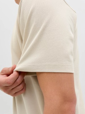 JACK%JONES PREMIUM JPRBLUHUG SS TEE Silver Lining | Freewear JPRBLUHUG SS TEE - www.freewear.nl - Freewear