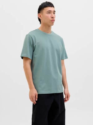 JACK%JONES PREMIUM JPRBLUHUG SS TEE Stormy Sea | Freewear JPRBLUHUG SS TEE - www.freewear.nl - Freewear