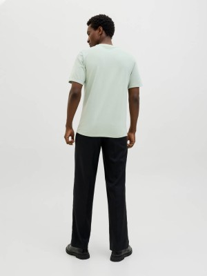 JACK%JONES PREMIUM JPRBLUHUG SS TEE Aqua Gray | Freewear JPRBLUHUG SS TEE - www.freewear.nl - Freewear
