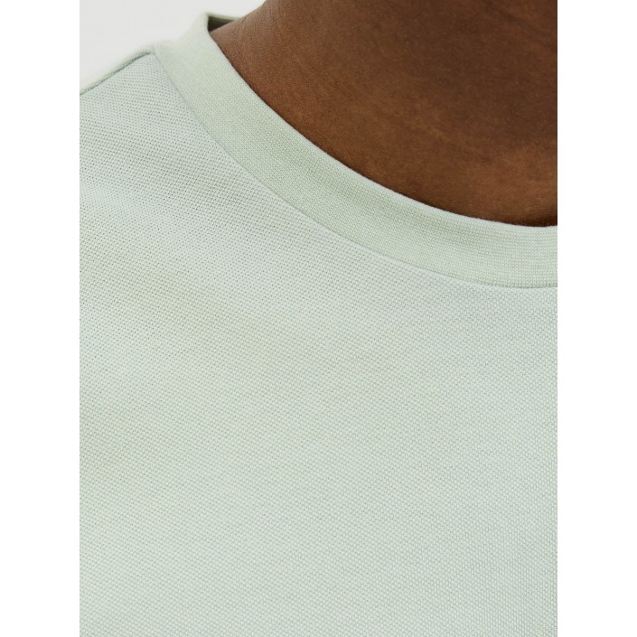 JACK%JONES PREMIUM JPRBLUHUG SS TEE Aqua Gray | Freewear JPRBLUHUG SS TEE - www.freewear.nl - Freewear