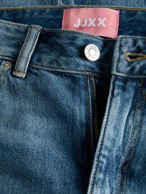 JACK&JONES ORIGINALS JXTOKYO WIDE FOLD HW JEANS R254 DNM: Medium Blue Denim | Freewear JXTOKYO WIDE FOLD HW JEANS R254 DNM: - www.freewear.nl - Freewear