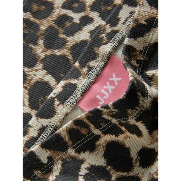 JACK&JONES ORIGINALS JXFIONA STR SL RIB AOP TUBE TOP JRS Ancient Scroll/Leopard | Freewear JXFIONA STR SL RIB AOP TUBE TOP JRS - www.freewear.nl - Freewear