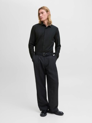 JACK%JONES PREMIUM JPRBLAACTIVE STRETCH LS SHIRT SN Black | Freewear JPRBLAACTIVE STRETCH LS SHIRT SN - www.freewear.nl - Freewear