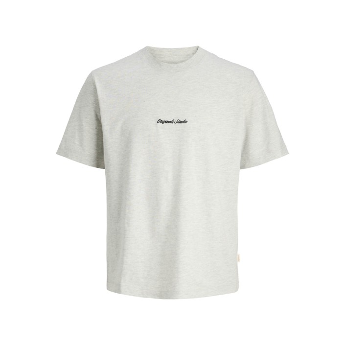 JACK&JONES ORIGINALS JORNORREBRO EMB TEE SS CREW NECK NO: Bright White | Freewear JORNORREBRO EMB TEE SS CREW NECK NO: - www.freewear.nl - Freewear