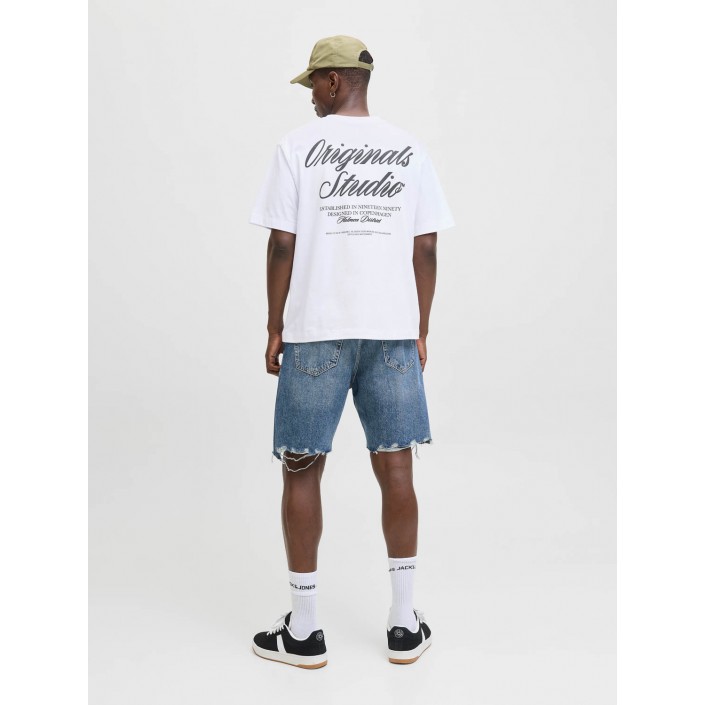 JACK&JONES ORIGINALS JORNORREBRO TYPO TEE SS CREW NECK N: Bright White | Freewear JORNORREBRO TYPO TEE SS CREW NECK N: - www.freewear.nl - Freewear