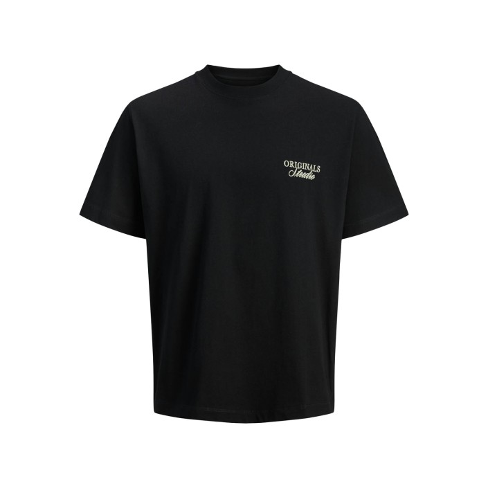 JACK&JONES ORIGINALS JORNORREBRO TYPO TEE SS CREW NECK N: Black | Freewear JORNORREBRO TYPO TEE SS CREW NECK N: - www.freewear.nl - Freewear