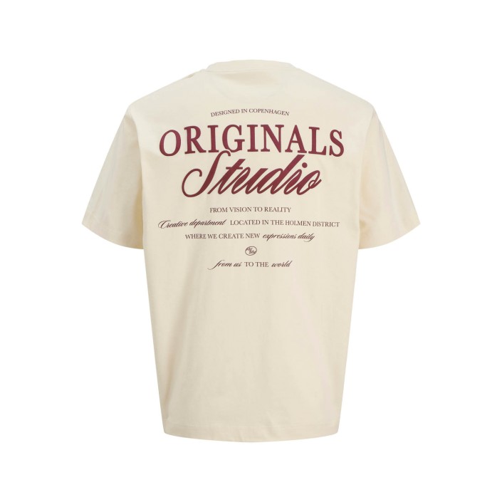 jack en jones boys JORNORREBRO TYPO TEE SS CREW NECK S: Antique White | Freewear JORNORREBRO TYPO TEE SS CREW NECK S: - www.freewear.nl - Freewear