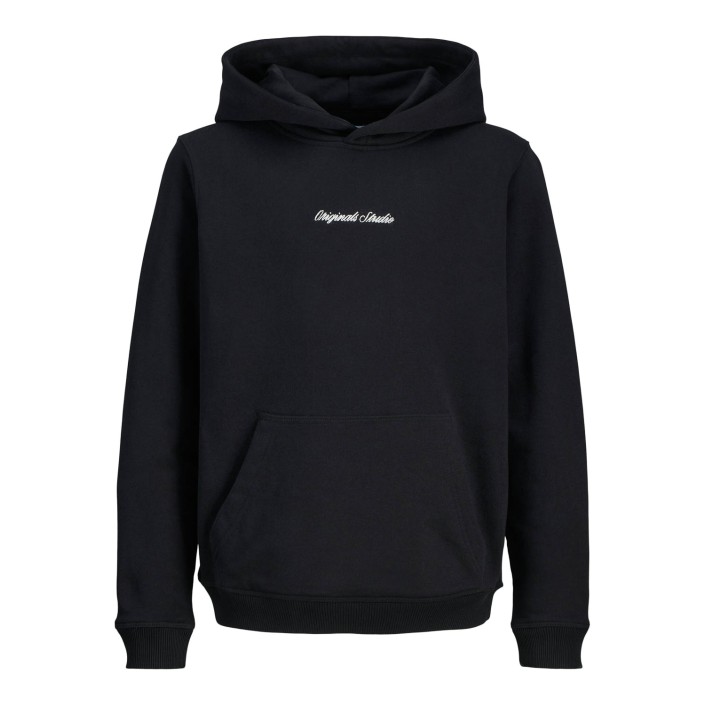 jack en jones boys JORNORREBRO EMB SWEAT HOOD NOOS JNR Black | Freewear JORNORREBRO EMB SWEAT HOOD NOOS JNR - www.freewear.nl - Freewear
